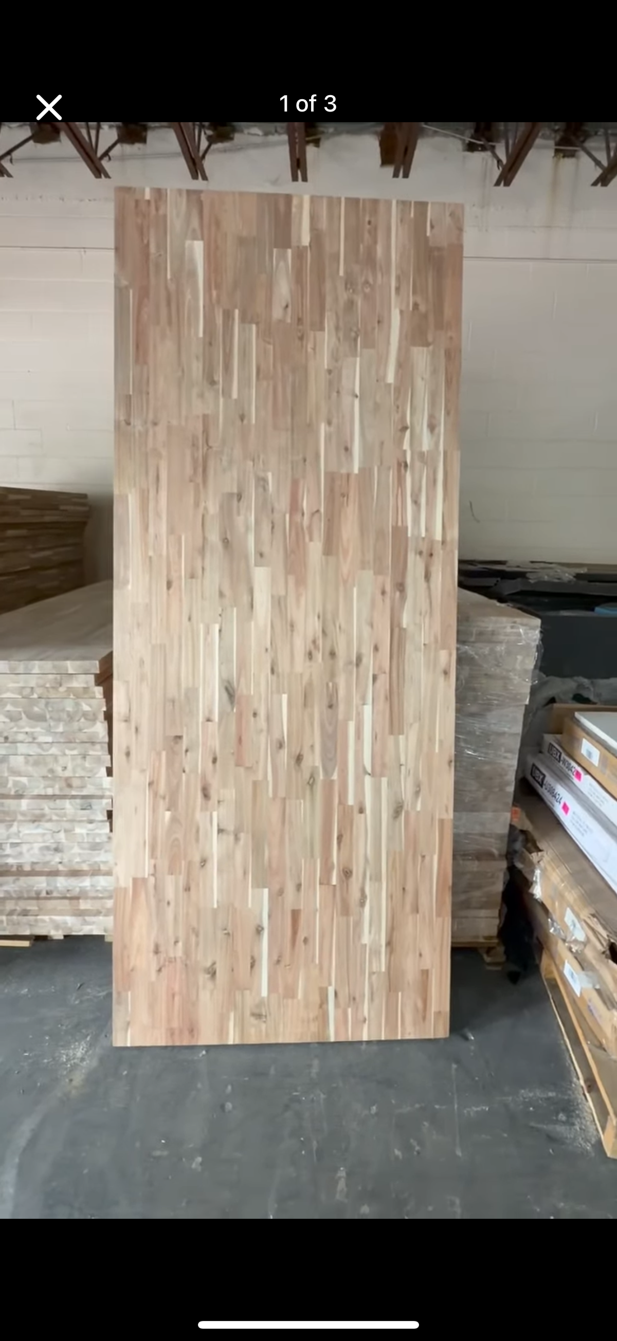 Acacia Butcher Block Countertop