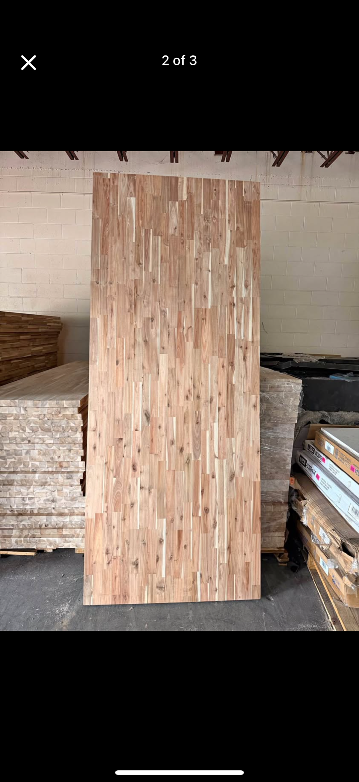Acacia Butcher Block Countertop